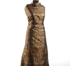 Replika historické látky Arras žlutý/zlatý