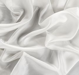 Podšívka směs viskoza/polyester bílá