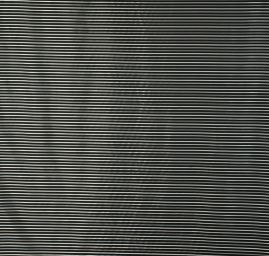 Taft žakár pruhy černé/šedé