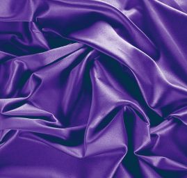 Pružný satén hladký šeříkově fialová
