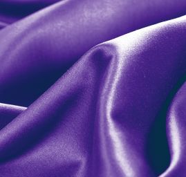 Pružný satén hladký šeříkově fialová