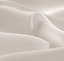 Pružný satén hladký matný šedý