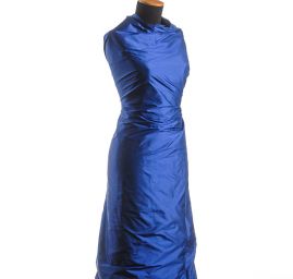 Šantung jednobarevný jemný nivea modrý