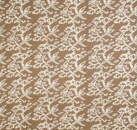 Vařená vlna Art Fabrics slon. kost/hnědá