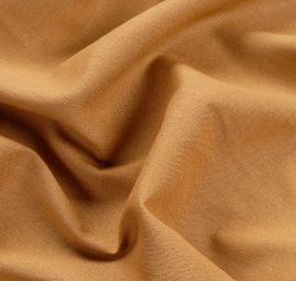 Len pružný viskoza směs camel hnědý