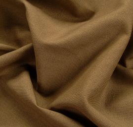 Len pružný viskoza směs khaki světlá