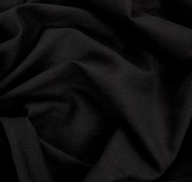 Len pružný viskoza směs barva černá