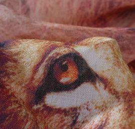 Exkluzivní látka směs vlna merino/angora lev