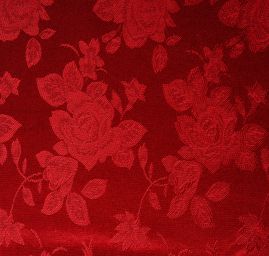 Brokát krojový nepružný bordó