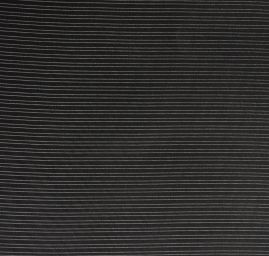 Podšívka žakárová proužky černá/šedá