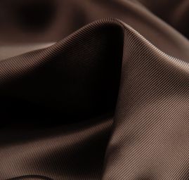 Podšívka viskozová čokoládově tm. hnědá