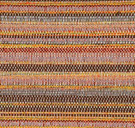 Kostýmová látka vlna směs rezavý melír