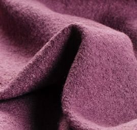 Vařená vlna pastel fialová