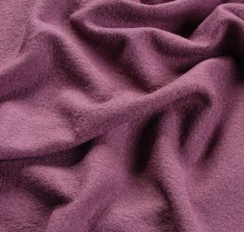 Vařená vlna pastel fialová