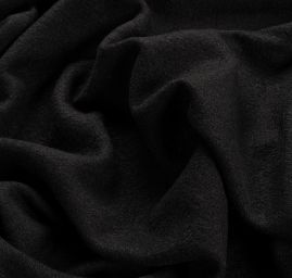 Vařená vlna černá