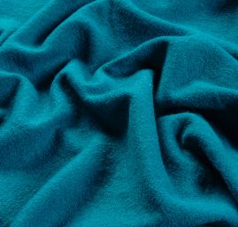 Vařená vlna tyrkysová