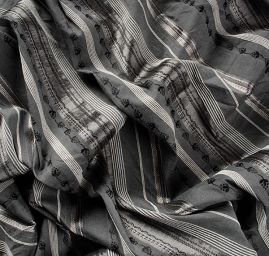 Žakárová látka z kolekce Black and White