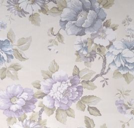 Dekorační látka se vzorm květů