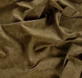 Efektní žakárová tkanina s květinovým vzorem 