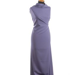 Kostýmová látka viskoza směs fialová