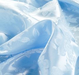 Brokát krojový nepružný pastel světle modrý