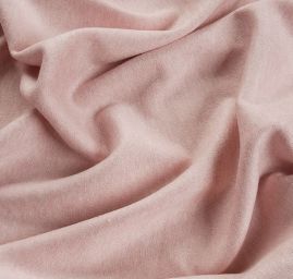 Úplet teplejší směs rayon s vlasem pastel sv.růžová