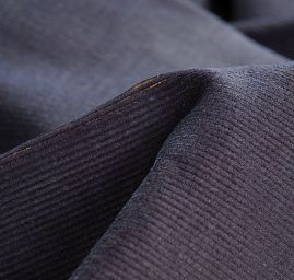 Pružný manšestr tmavě modrý