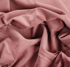 Pružný manšestr starorůžový