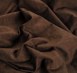 Imitace jeansoviny hnědohnědá