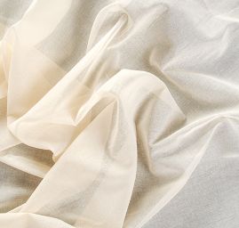 Organtýn bavlněný jemný smetanový II.jakost