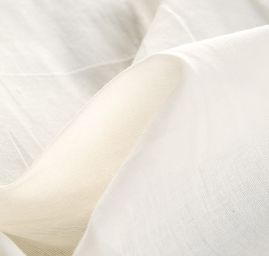 Bavlněný etamín smetanový II.jakost