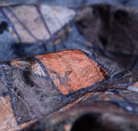 Exkluzivní látka geometrický motiv