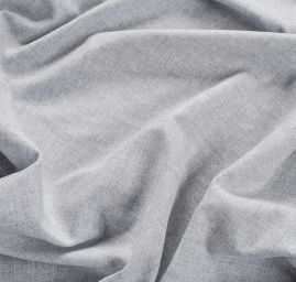 Kostýmová látka vlna směs světle šedé barvy