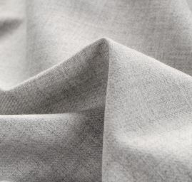 Kostýmová látka vlna směs středně šedá