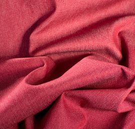 Riflovina červeno/bílý melír