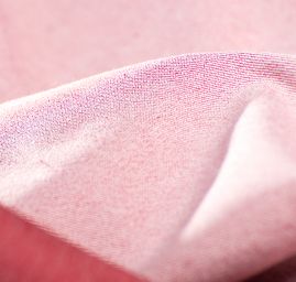 Riflovina červeno/bílý melír