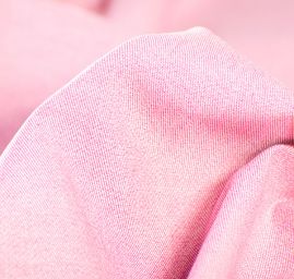 Riflovina pružná růžovo/bílý melír