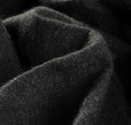 Kostýmová látka Art Fabrics mohér/vlna černá