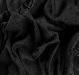 Kostýmová látka Art Fabrics mohér/vlna černá