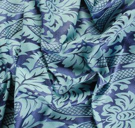 Replika historické tkaniny Rokoko fialová/rex