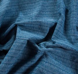 Dekorační látka Buret Plain jeans