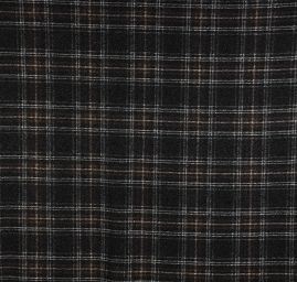 Vařená vlna kostky hnědo-šedá