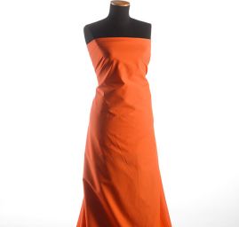 Kostýmová látka imitace buretu oranžová