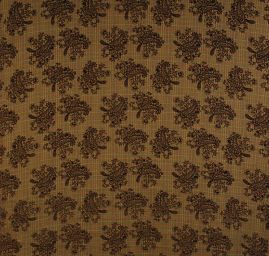 Kostýmová látka Esterhazy flock paisley zelená