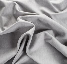 Flauš vlna směs světle šedý