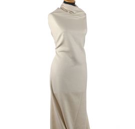 Pevnější pletenina vlna směs smetanová