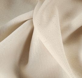 Pevnější pletenina vlna směs smetanová