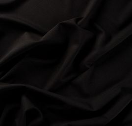 Kostýmovka viskoza směs oboustranně pružná černá