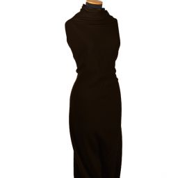 Flauš vlna směs hnědé barvy