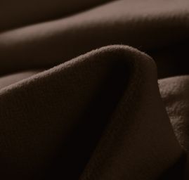 Flauš vlna směs hnědé barvy